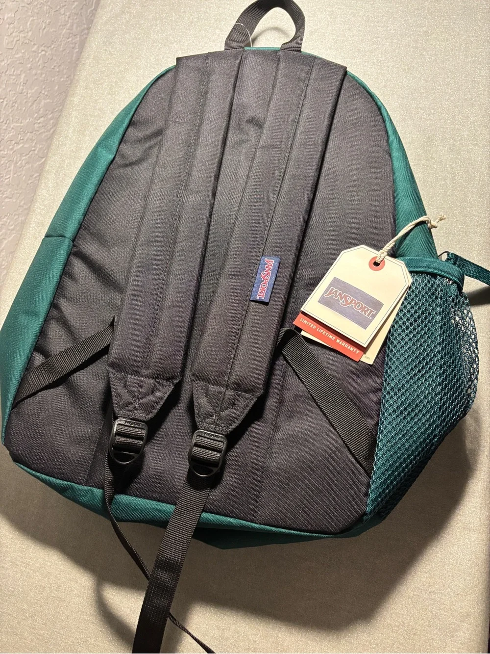 JanSport Deep Juniper Teal Green Classic Backpack